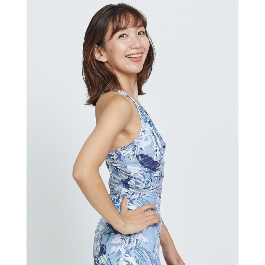 Julier（ジュリエ） ヨガ ヨガウェア トップス カップ付 lauae leaf