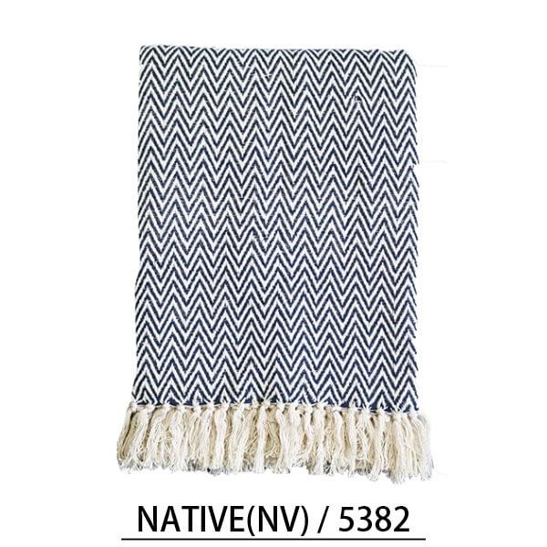 ブーロスローケット コットンスロー ラグ ブーロスロー 140×200