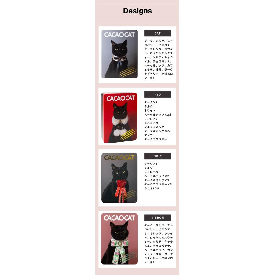 CACAOCAT カカオキャット 缶 ミックス チョコレート 14個入り アソート