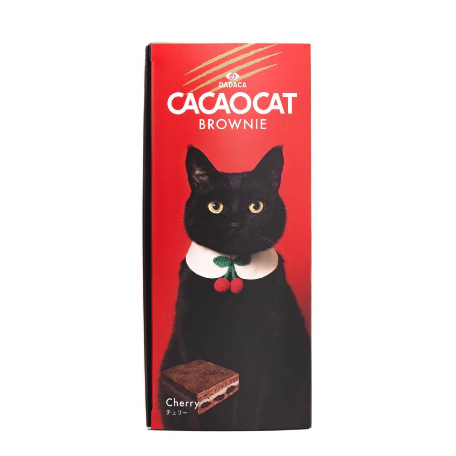 黒猫チョコ 様@KC x 3 CACAOCAT（カカオキャット） ブラウニー ボックス入り3個入り 個包装