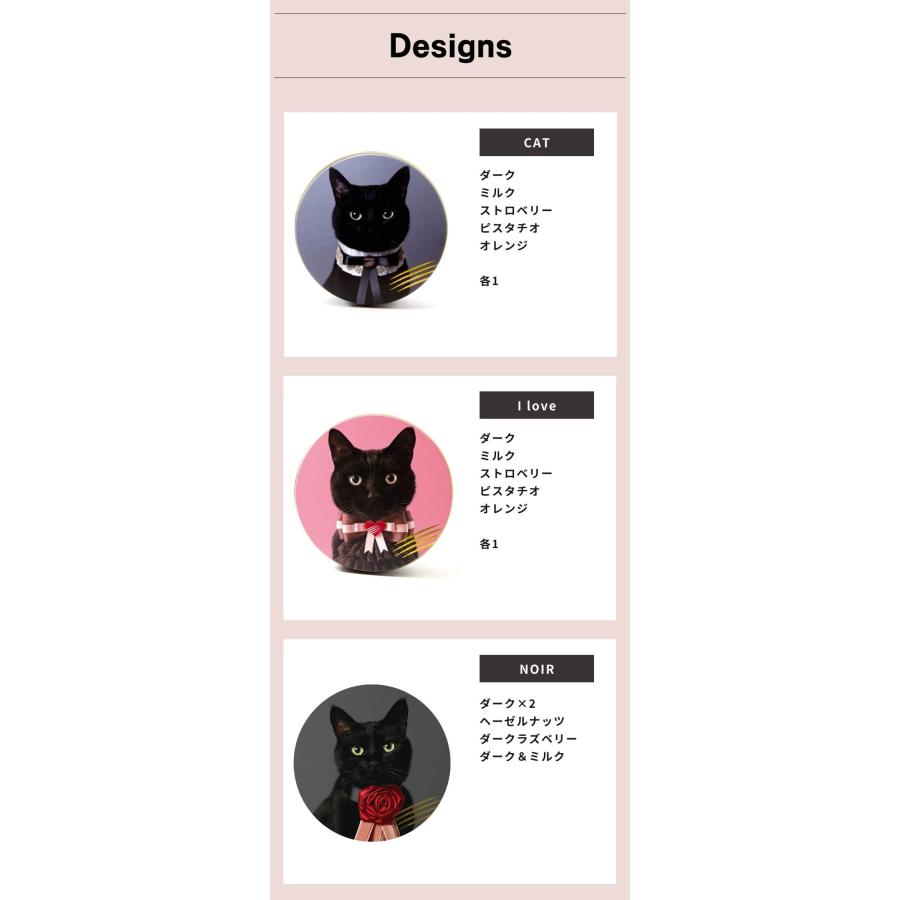 cacaocat チョコレート カカオキャット 缶 ミックス5個入り 缶