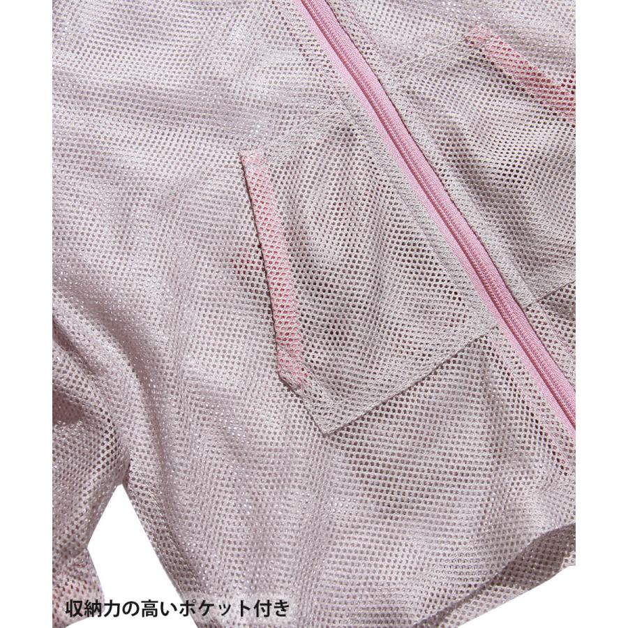 CAYA メッシュパーカー 虫よけ ベビー キッズ ジュニア 遠足 登山 キャンプ バーベキュー ガーデニング 釣り ウォーキング パーカー】 ca-25 ca-27の画像