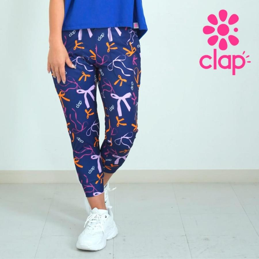 CLAP 新品クラップ　フィットネスパンツS. Mサイズ clap（クラップ） フィットネス ウェア パンツレディース クロップド