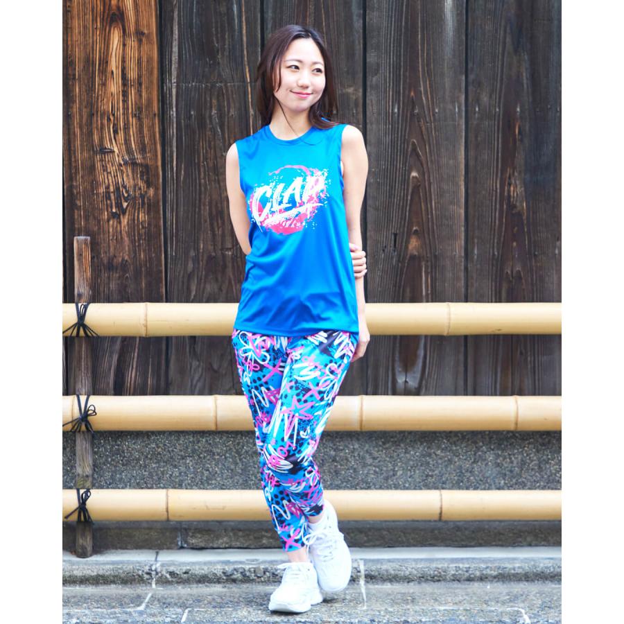 clap（クラップ） フィットネス ウェア パンツレディース クロップド