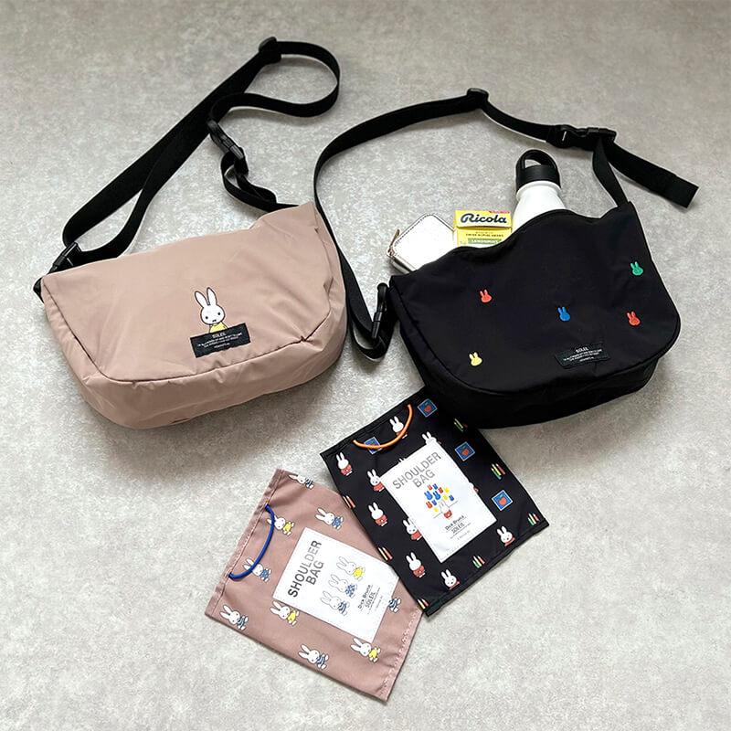 ミッフィー ポーチ ショルダーバック SOLEIL ソレイユ グッズ 大人 バッグ miffy Dick Bruna ウィークエンドショルダー バッグ ポーチ ミニバッグ レディース ブ