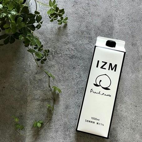 酵素ドリンク IZM ピーチテイスト 腸内フローラ izm peach taste 1000ml izm酵素 ピーチ | 