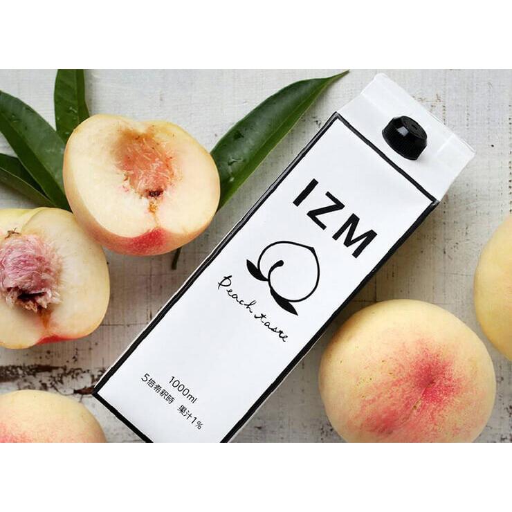 IZM 酵素ドリンク izm ピーチテイスト peach taste 1000ml 3本 IZM 酵素ドリンク izm ピーチテイスト peach taste 1000ml 3本
