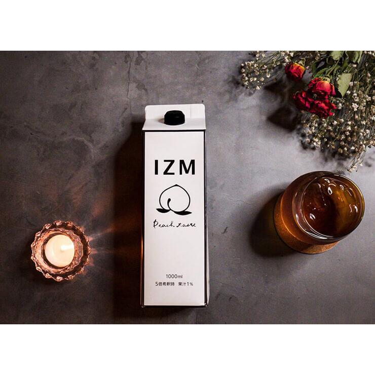 IZM 酵素ドリンク izm ピーチテイスト peach taste 1000ml 3本 IZM 酵素ドリンク izm ピーチテイスト peach taste 1000ml 3本