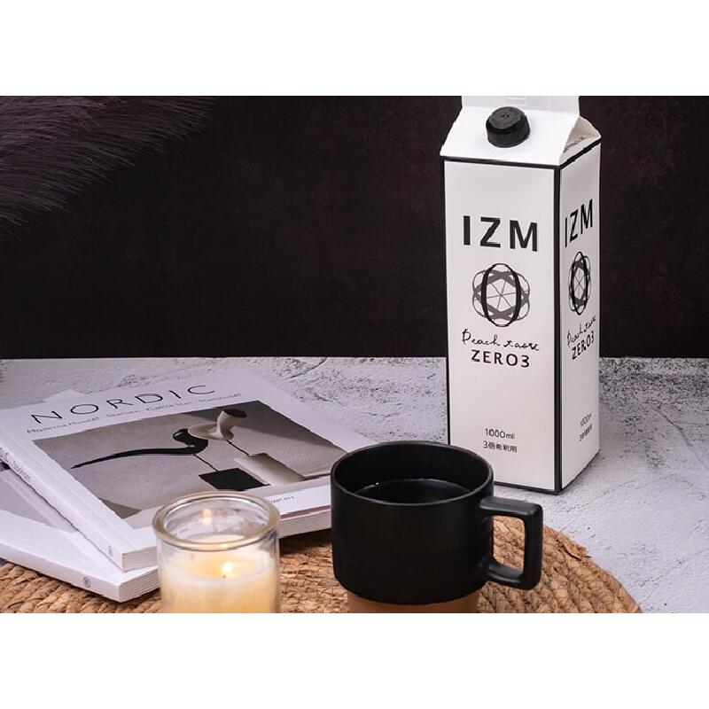 3本セット】 IZM 酵素ドリンク ZERO 1000ml イズム ゼロ peach taste