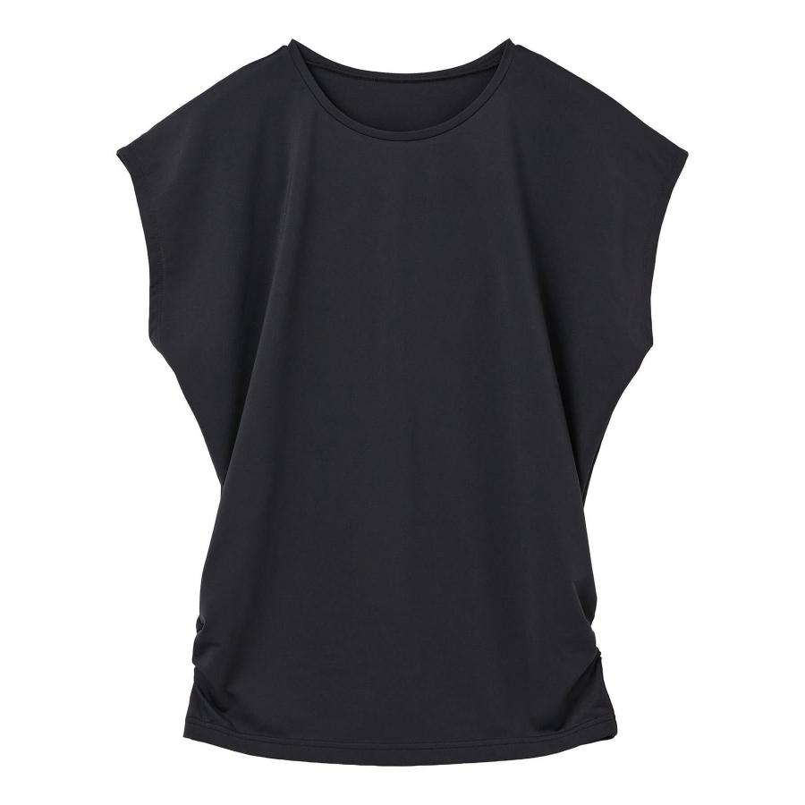 Julier（ジュリエ） ヨガウエア トップス 半袖 レディース ロング丈