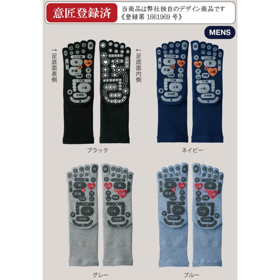 三笠 靴下 メンズ mikasa 両面足つぼ 5本指 先丸 ソックス 日本製 五本指 レディース 足つぼマッサージ TSUBOレシピ ギフト  プレゼント 靴下の三笠 : Yoga-Pi! - 通販 - Yahoo!ショッピング