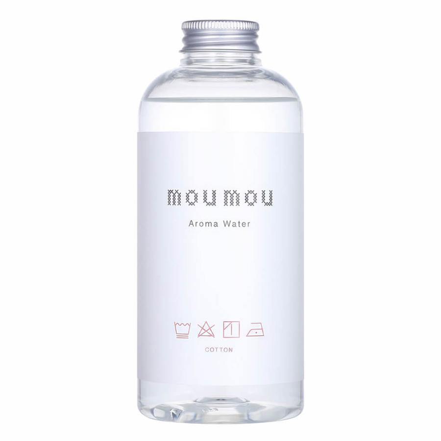 お得な２点セット moumou アロマウォーター 500ml 加湿器用 加湿器 アロマ mou mou ウール リネン コットン シルク linen wool おしゃれ ギフト｜yoga-pi｜02