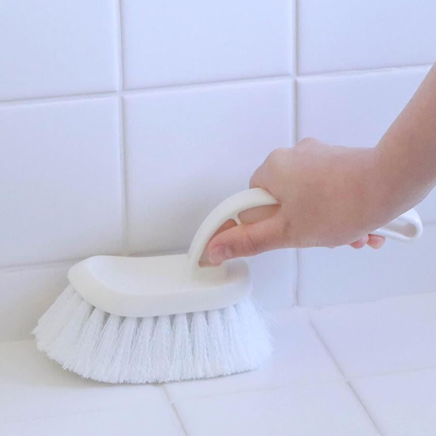 ナチハマ バスブラシ エポクリン ゴムの力で汚れを落とす 水だけで