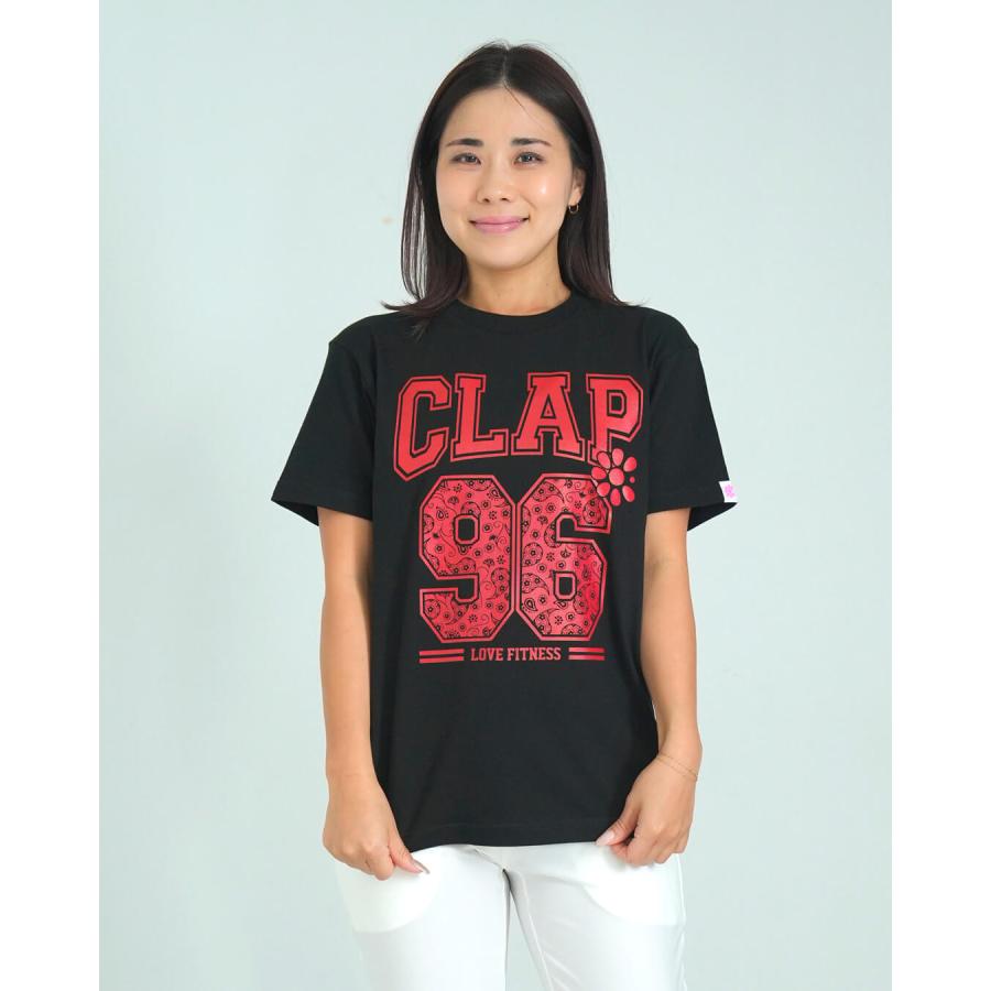 clap（クラップ） フィットネス ウェアトップス レディース 半袖 t