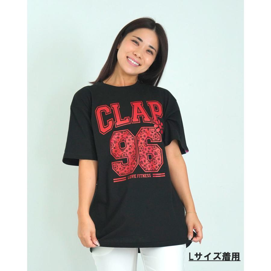 国体・クラブカップＴシャツ clap（クラップ） フィットネス ウェアトップス レディース 半袖 t