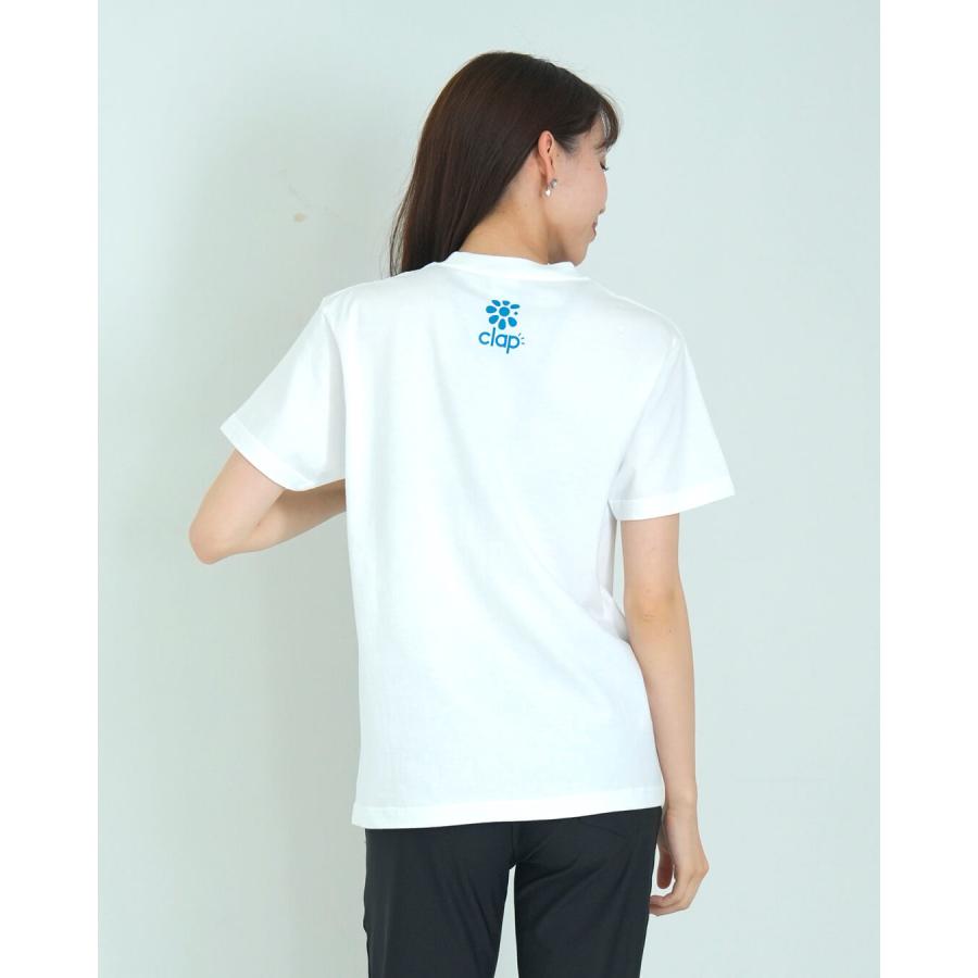 clap（クラップ） フィットネス ウェアトップス レディース 半袖 t