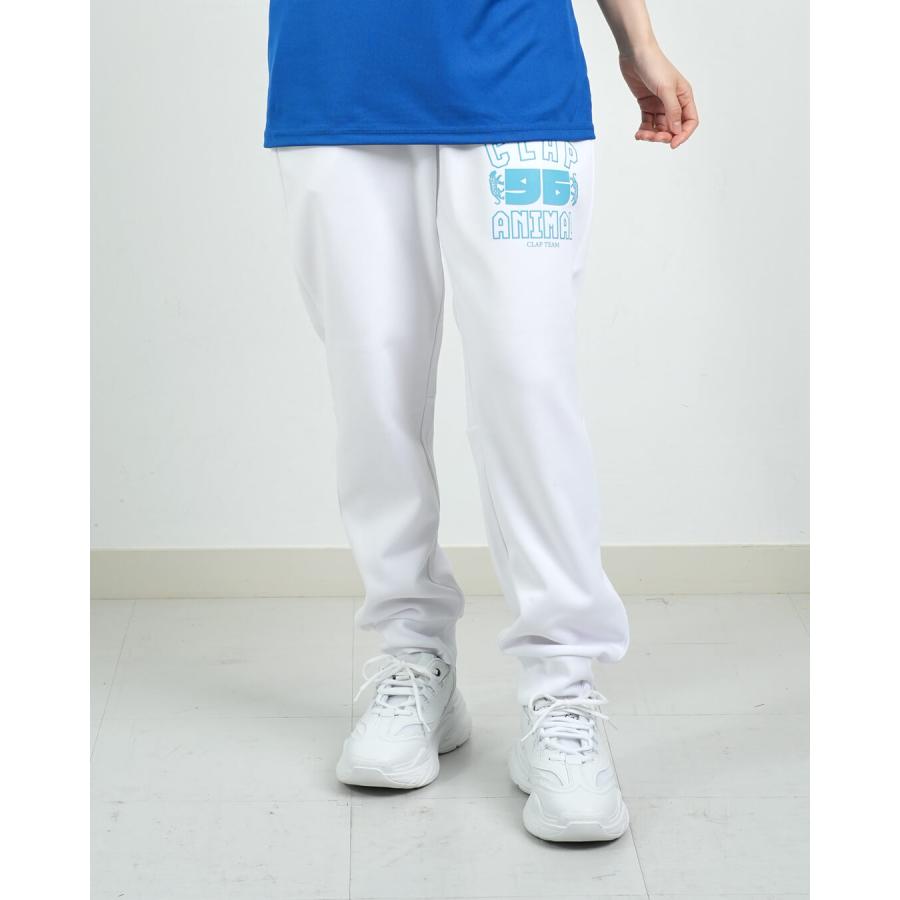 新品 クラップ clap ドライスウェットパンツ ホワイト フィットネス