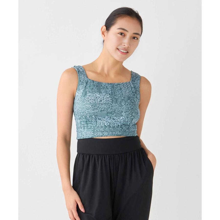 suria（スリア） ヨガウェア トップス カップ付きノースリーブ