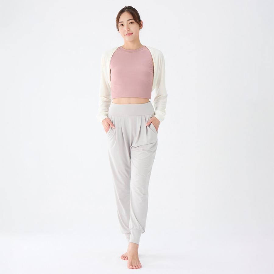 suria（スリア） ヨガウェア トップス ヨガ 長袖 羽織 ボレロ