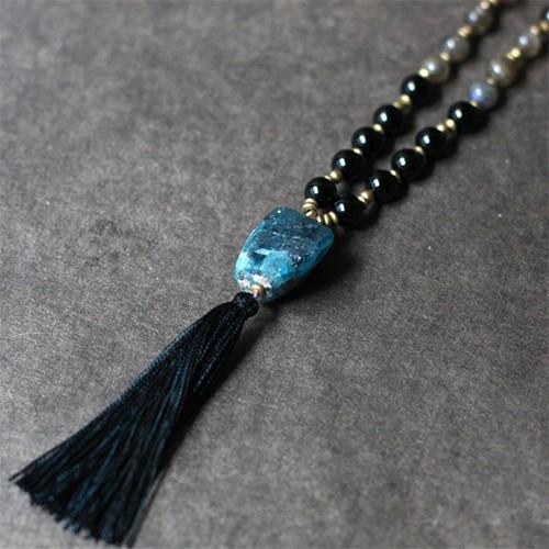 マーラー VANI new-moon マラ ヨガ アジアン エスニック アクセサリー