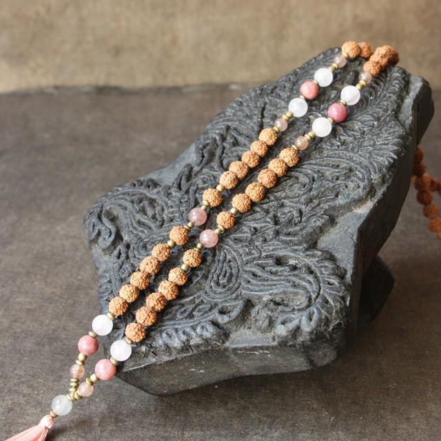 マーラー VANI petal マラ ヨガ アジアン エスニック アクセサリー