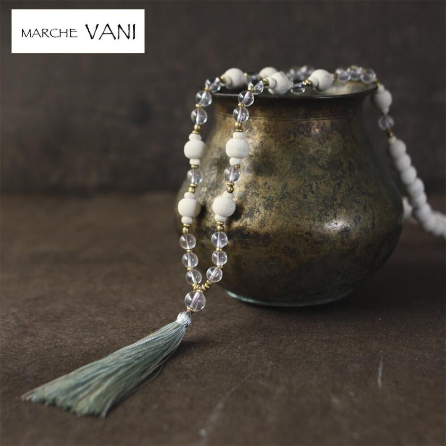 藤井風さん　シヴァ神　ネックレス　数珠　トゥルシー　マーラー VANI マーラー トゥルシー flow 数珠 ヨガ ネックレス : Yoga-Pi