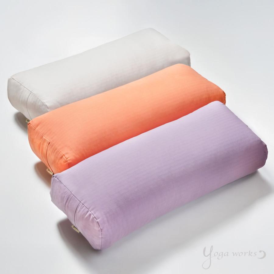 ヨガワークス ボルスター ヨガ 軽量 くすみカラー おしゃれ 洗濯可能