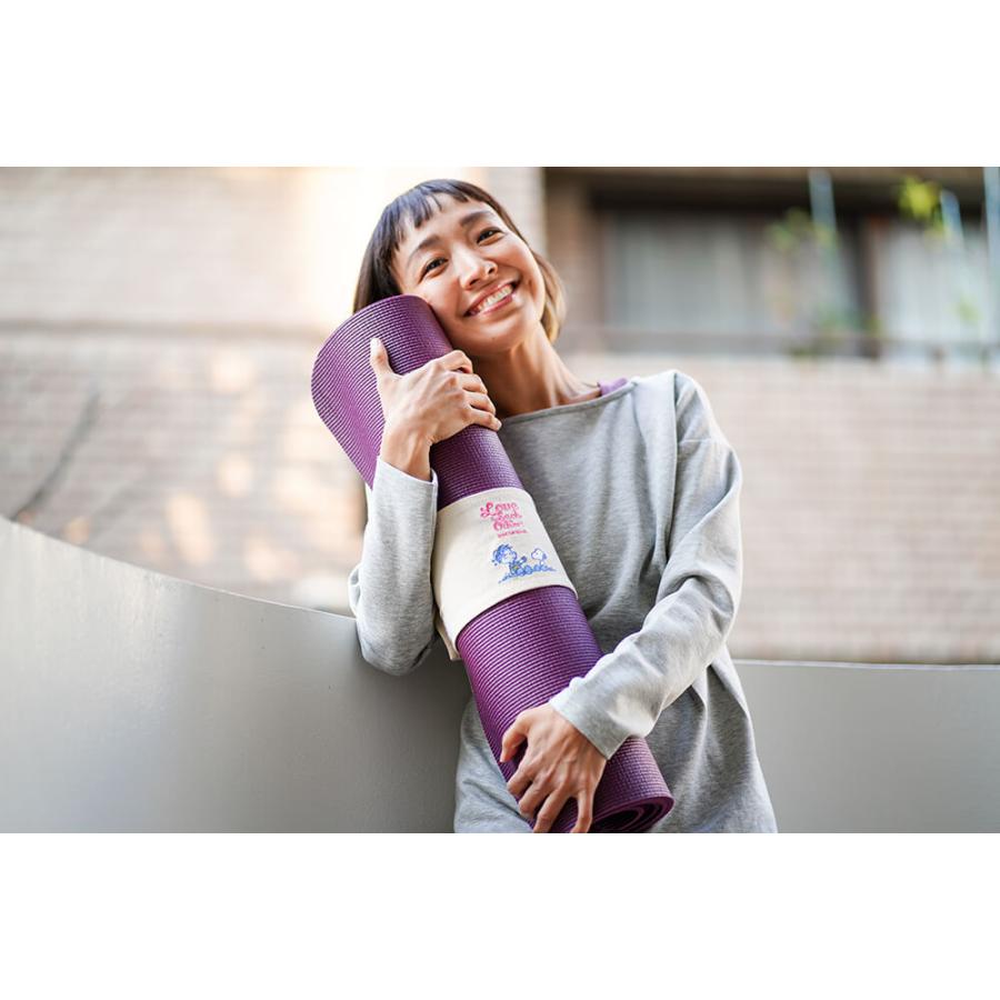 ヨガワークス ヨガマットバンド セール Lサイズ ピーナッツ スヌーピー