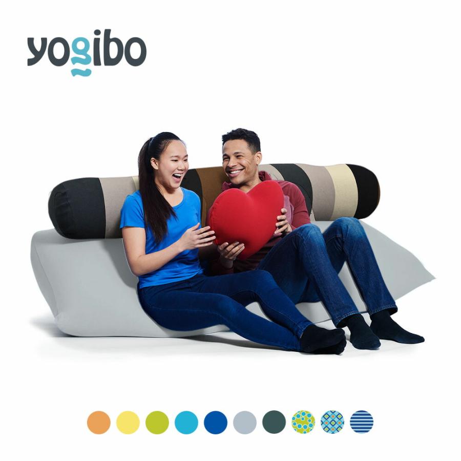 接触冷感 】 Yogibo Zoola Short (ヨギボー ズーラ ショート) & Yogibo Roll Max Rainbow