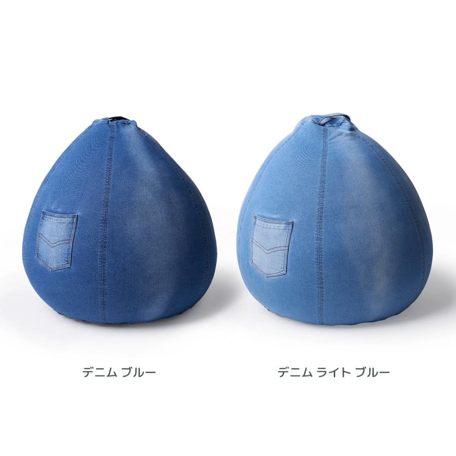 【新品】yogibo ドロップデニムカバーポケット付き デニムブルー 公式】Yogibo Drop Denim用 カバー | Yogibo公式オンラインストア