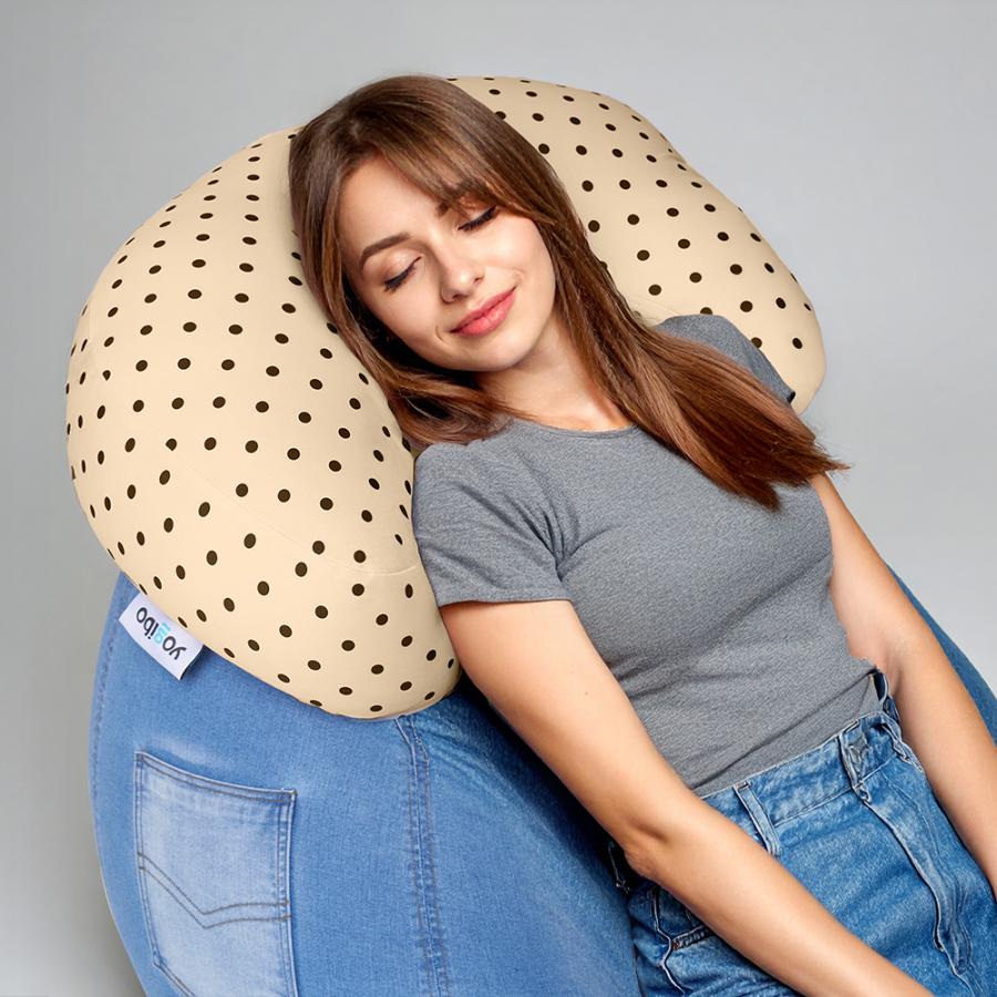 ビーズクッション・クッションソファ Yogibo Mega Moon Pillow Cow/Dot Edition 公式】Yogibo Mega Moon Pillow Cow/Dot Edition | Yogibo公式