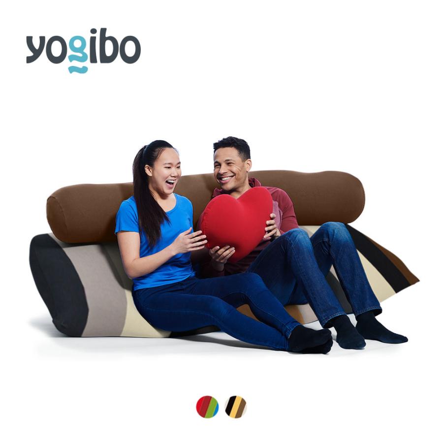 【2Buy Combo】Yogibo Short Rainbow（ショート レインボー) & Yogibo Roll Max (ヨギボー