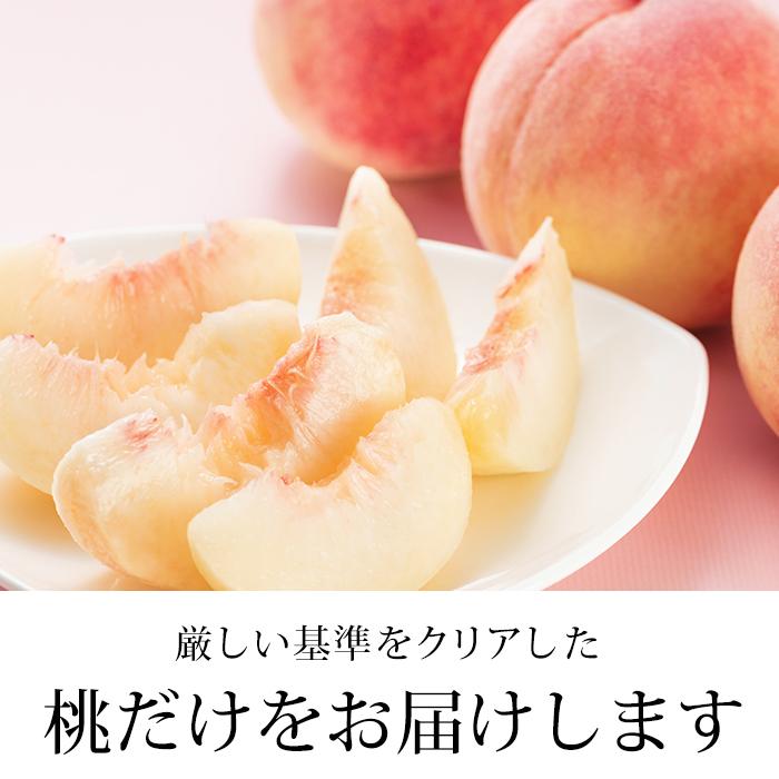 桃 大糖領 山梨県産 約2.5kg 5〜9玉