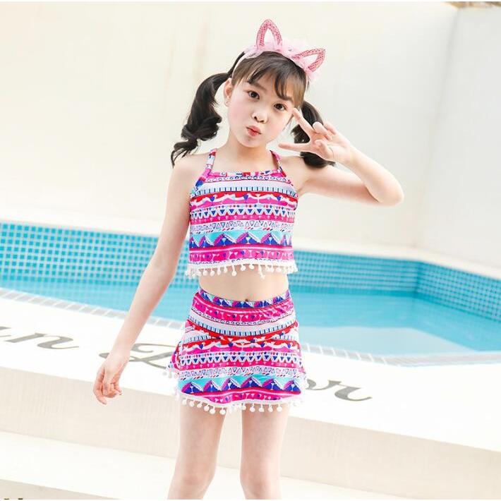 女の子 水着 ビキニ セパレート スクール 花柄 キッズ 水着 上下セット 体型カバー スイムウエア みずぎ 可愛い 水着 子供用 プール 海水浴 夏 Yoetyy1957 Blossomyogurt 通販 Yahoo ショッピング