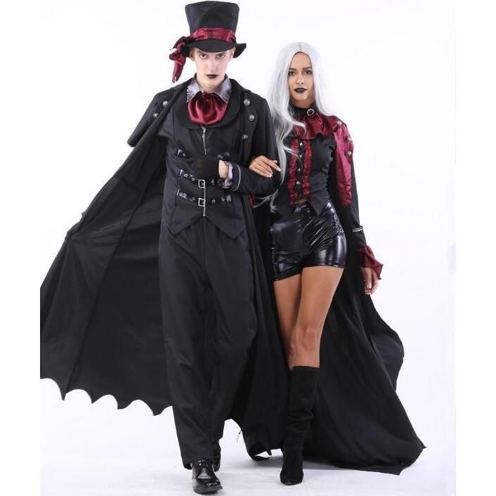 吸血鬼 ハロウィン 仮装 メンズ コスプレ ドラキュラ 衣装 コスチューム ペア 男女 仮装 バンパイア ヴァンパイア 悪魔衣装 大人 キャラクター衣装 パーティー服 Yonwsj1901 Blossomyogurt 通販 Yahoo ショッピング