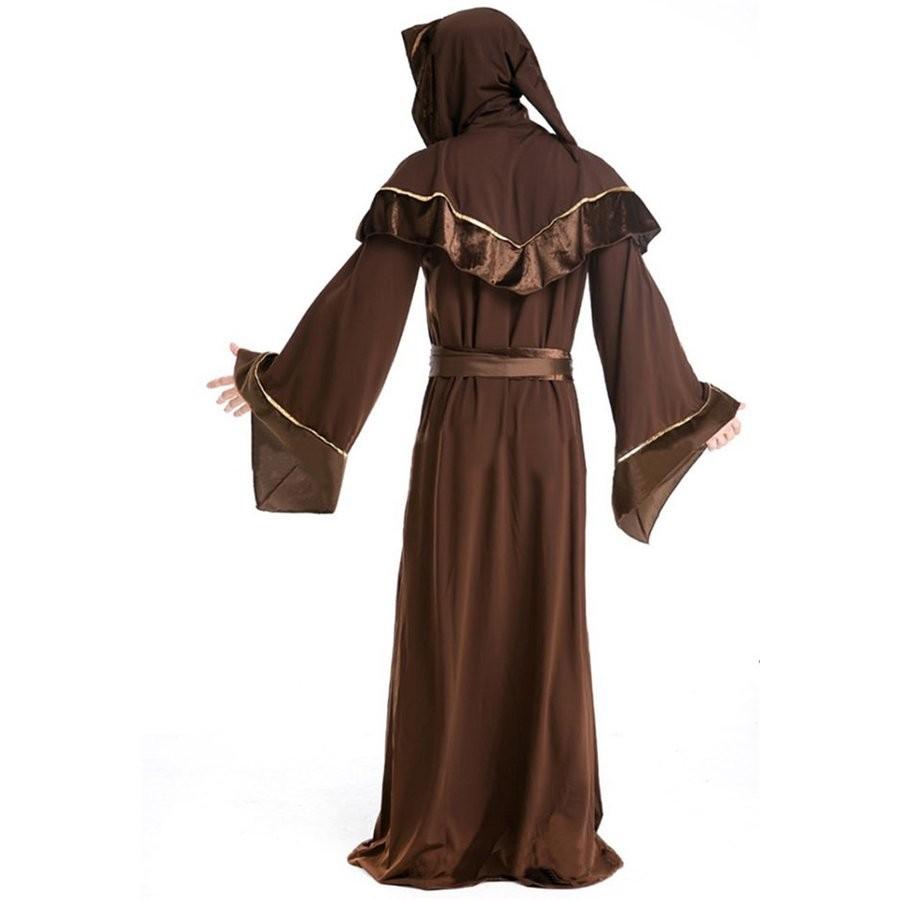 ハロウィン 衣装 コスプレ マント シャーマン 祈祷師 牧師 中世の僧侶 ローブ 悪魔 魔法使い 男性 メンズ 吸血鬼 ヴァンパイア コスチューム 仮装 パーティー服 Yonwsj1914 Blossomyogurt 通販 Yahoo ショッピング