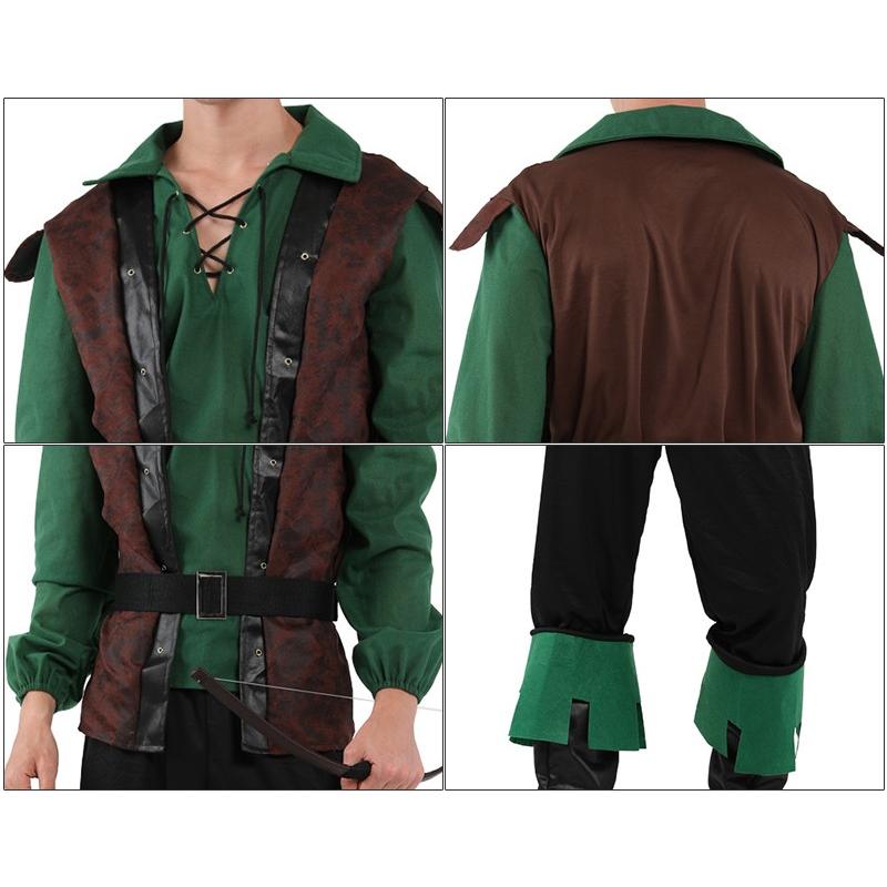 コスプレ 衣装 狩人 猟師 ハロウィン メンズ 衣装 男性用 コスチューム 仮装 王子様 コスプレ農民 民族衣装 ハンター コスプレ 大人用 文化祭 パーティー服 Yonwsj1916 Blossomyogurt 通販 Yahoo ショッピング