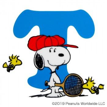 Snoopy スヌーピー イニシャルステッカー アルファベットt Sn230 良いもの本舗 レディース館 通販 Yahoo ショッピング