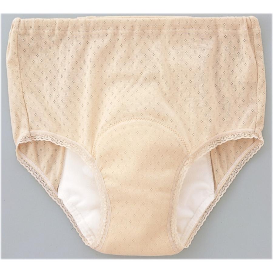 定期入れの おむつ パンツ 中失禁パンツ 失禁 ショーツ パンツ 安心さわやかパンツ 失禁 尿漏れ対策 安心さわやか パンツ1 女性用 ベージュ 吸水量1cc 軽失禁パンツ 秀英産業株式会社 送料無料 ネコポス出荷 下着 快適 ソフト やわらか Www Threeriversofs Com
