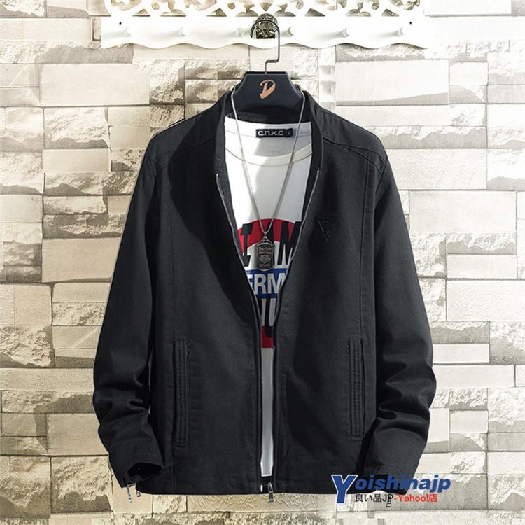 ジャケット メンズ ブルゾン 無地 春ジャケット スタンドカラー ライトアウター 40代 50代 お兄系 春服 Yo 良い品jp Yahoo 店 通販 Yahoo ショッピング