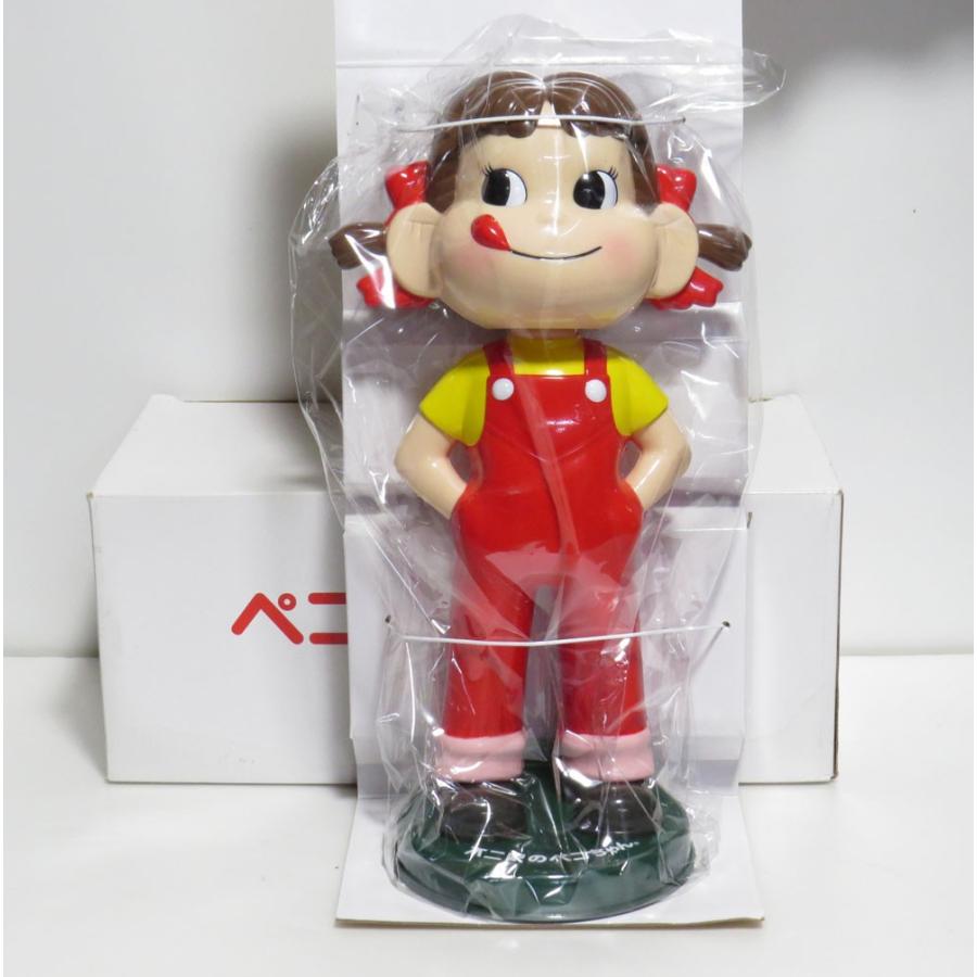 不二家ペコちゃん 首振り人形（濃い緑台） 【再入荷】不二家 ペコ