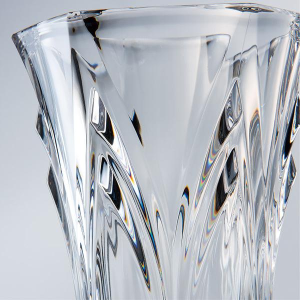 フラワーベース 花瓶 おしゃれ 割れない ガラス φ14×H24 PVクリスタ