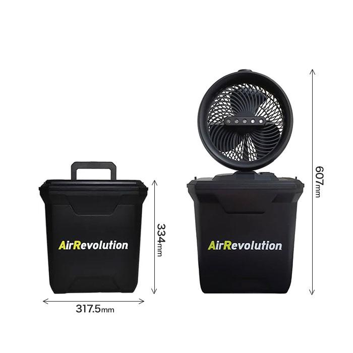 ミストファン AirRevolution MIST FAN 扇風機 ミスト 霧 熱中症対策