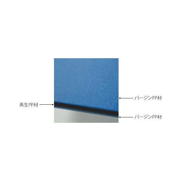 青ベニヤボード 床 ハードタイプ 床養生材 40枚 PP-23 厚さ2.3mmくん 第一大宮_3