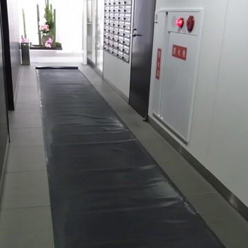 エムエフ MF エンビシート 0.3 エンボス 黒 5本 厚み0.3mm 1000mm×30m 養生シート 塩ビシート 床 |  | 04