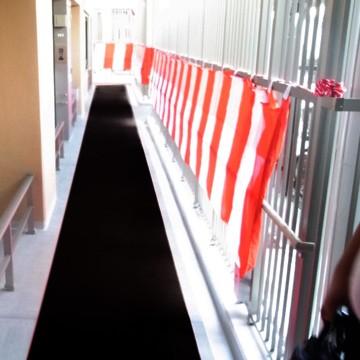 エムエフ MF エンビシート 0.5 エンボス 黒 5本 厚み0.5mm 1000mm×30m 養生シート 塩ビシート 床 |  | 03