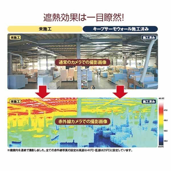 両面アルミタイプで超遮熱 キープサーモウォールスペシャル（不燃） 幅1200mm×長さ40m 両面アルミ箔 遮熱シート 反射材 アルミ遮熱 シート 屋根材 外壁 住宅熱 |  | 03