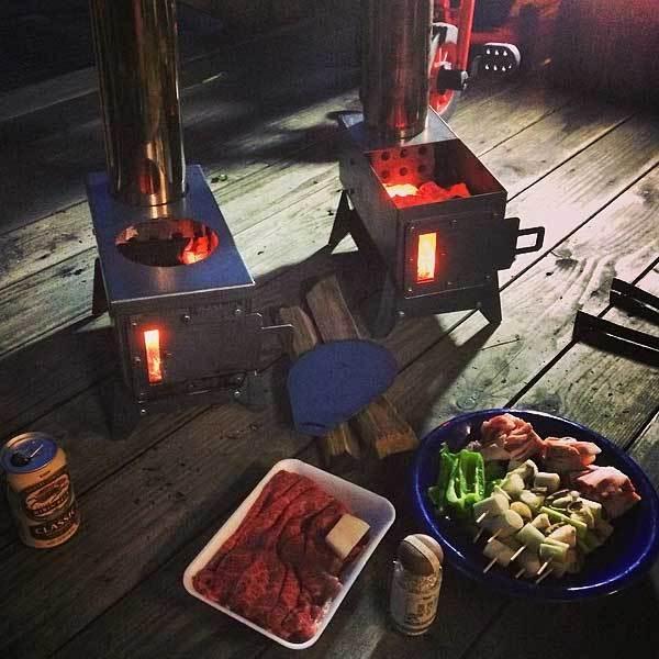 モキ製作所 組立式 俺のかまど MK6K ソロキャンプ 庭キャンプ キャンプ飯 冬キャンプ 薪ストーブ バーベキュー 焼肉 焼き鳥 網焼き アウトドア |  | 08