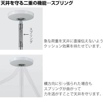 川口技研 ホスクリーン SPC型 室内用 ショート SPCS-W ホワイト/SPCS-M 木調 サイズ：320・410mm 2本  物干し 部屋干し | 川口技研 | 03