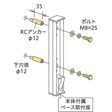 川口技研 ホスクリーン ジカ付パーツ RCへの取付 HP-5 1袋 川口技研 ホスクリーン ジカ付パーツ RCへの取付 HP-5 1袋
